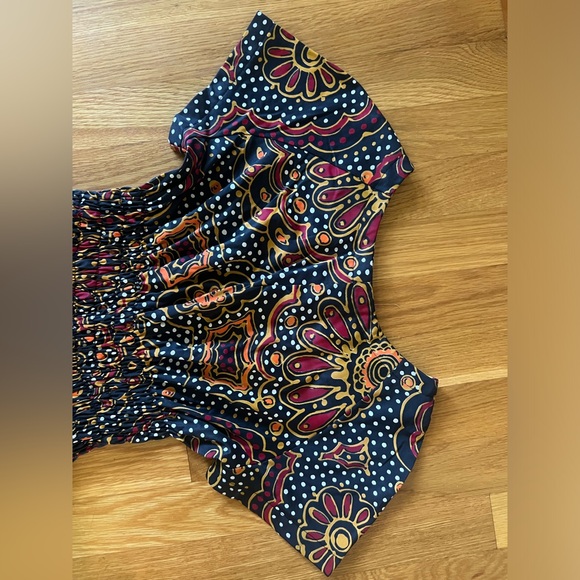 Vanity fair vintage 70s maxi dress, petite - Picture 4 of 6